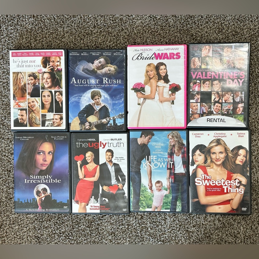 Romantic comedy dvd bundle